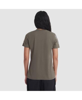 Women's Olive Washington Commanders 2025 Salute to Service Sideline T-Shirt