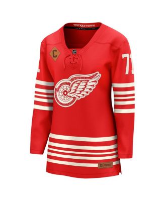 Women's Dylan Larkin Red Detroit Red Wings Centennial Breakaway Player Jersey