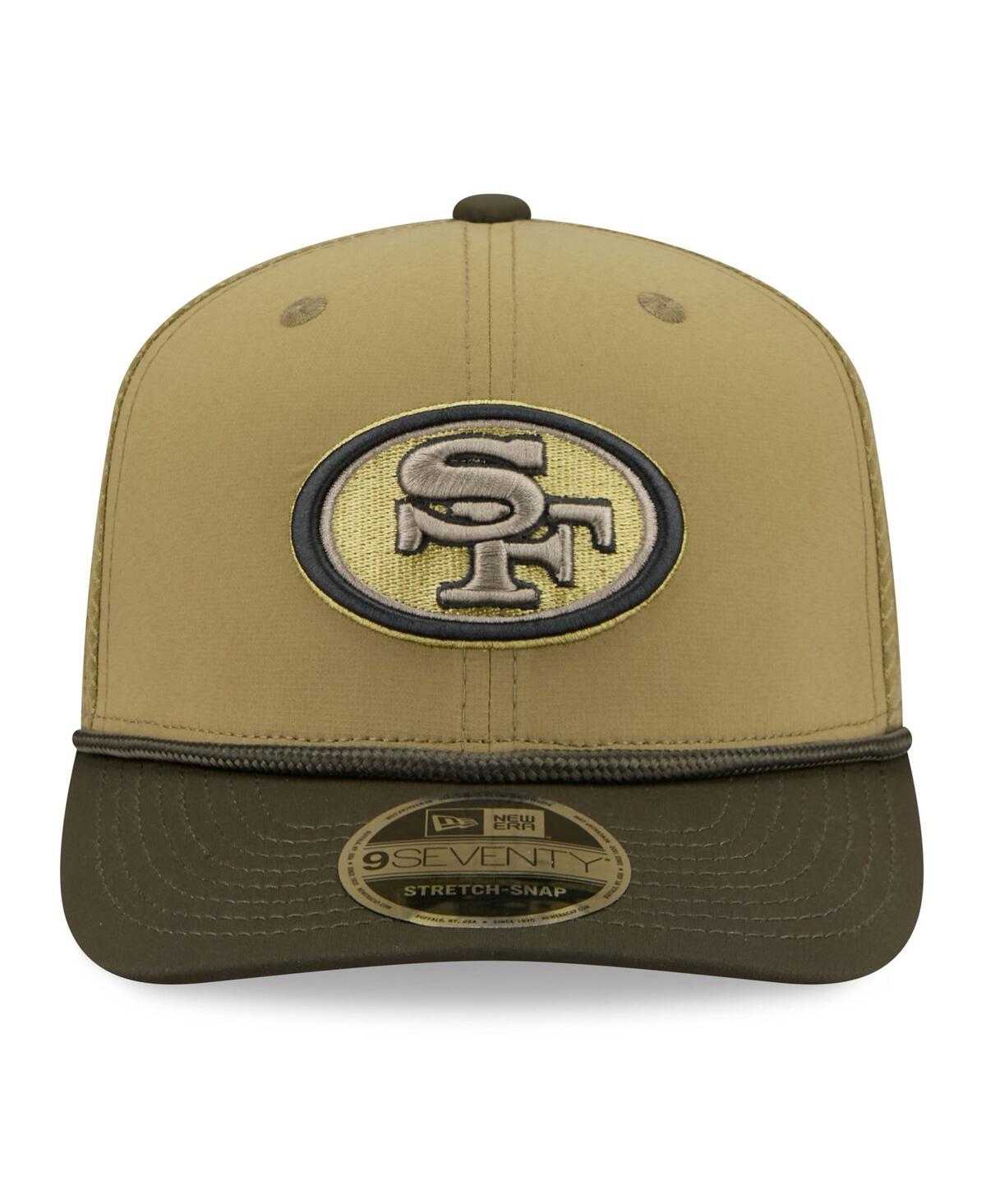 New Era Men's Green San Francisco 49ers 2025 Salute To Service 9seventy Adjustable Hat In Green