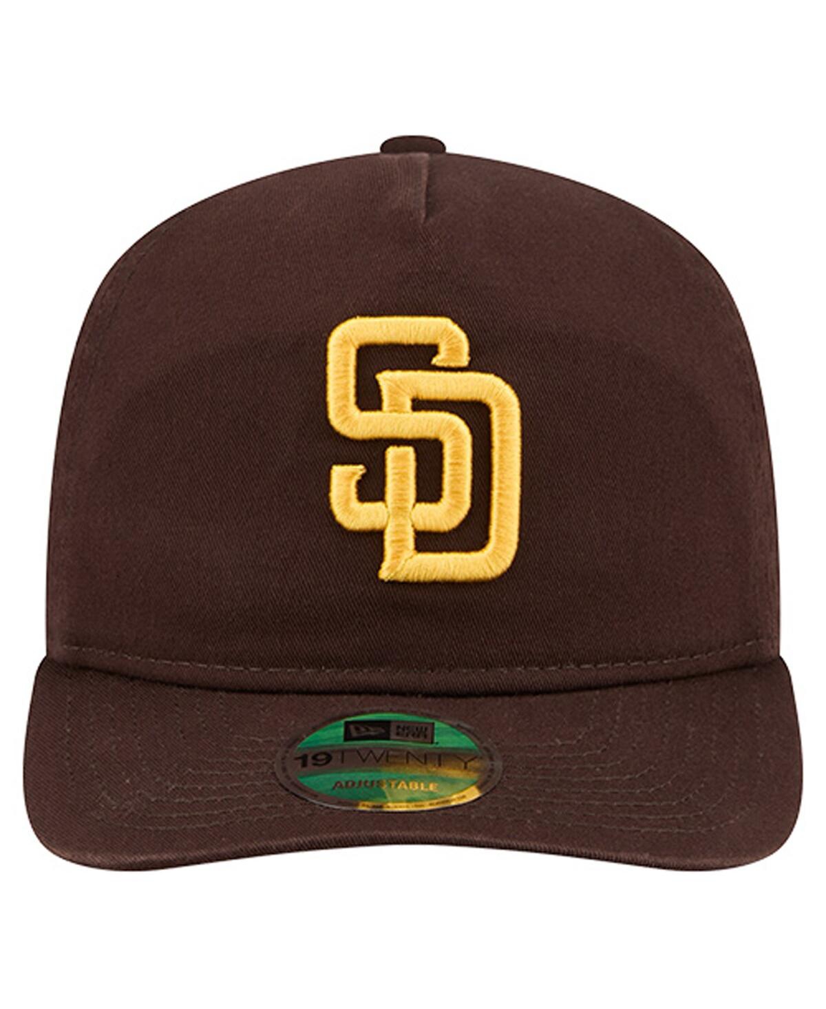 New Era Men's Brown San Diego Padres Team 19twenty Adjustable Hat In Brown