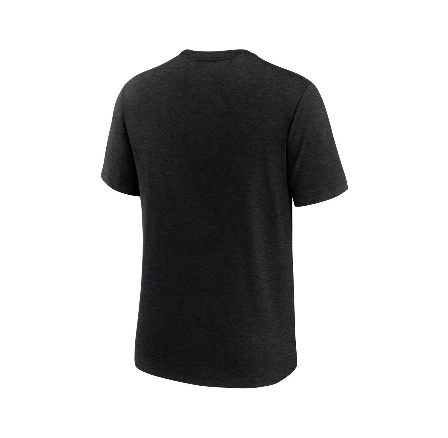 Men's Christian McCaffrey Heather Black San Francisco 49ers Player Graphic T-Shirt