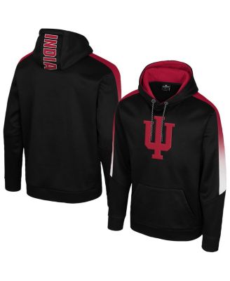 Colosseum - Men's Black Indiana Hoosiers The Gang Blackout Hoodie