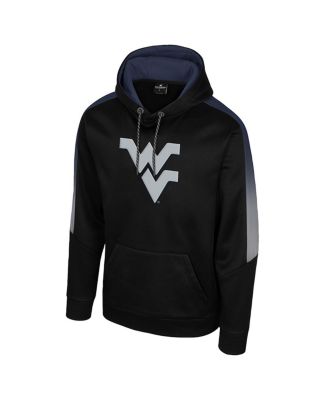 Men's Black West Virginia Mountaineers the Gang Blackout Hoodie