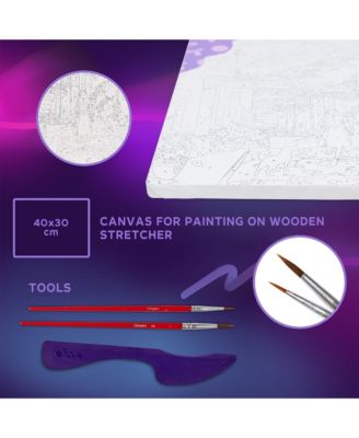 OKTO Air-Dry Clay 3D Painting Kit – Kit Lemon Weekend (11.8 x 15.7 in)