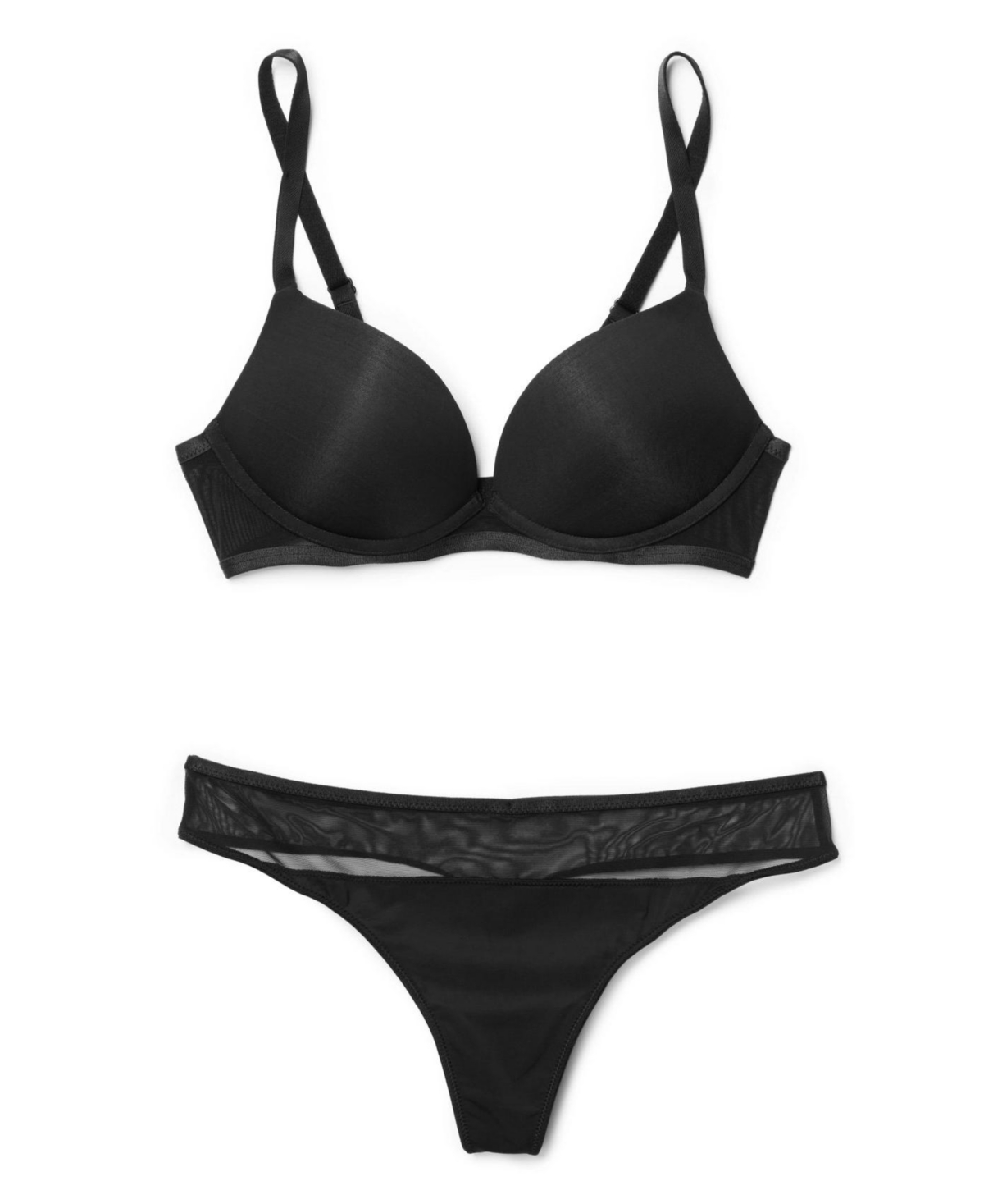 Adore Me Women's Elora Push Up Plunge Bra
