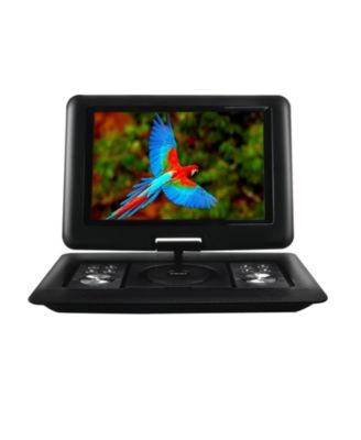 14.1 Inch Portable DVD Player with Swivel TFT-LCD Screen and USB,SD,AV Inputs