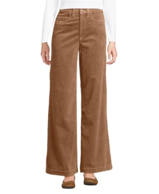 Women's Tall High Rise Wide Leg Corduroy Pants
