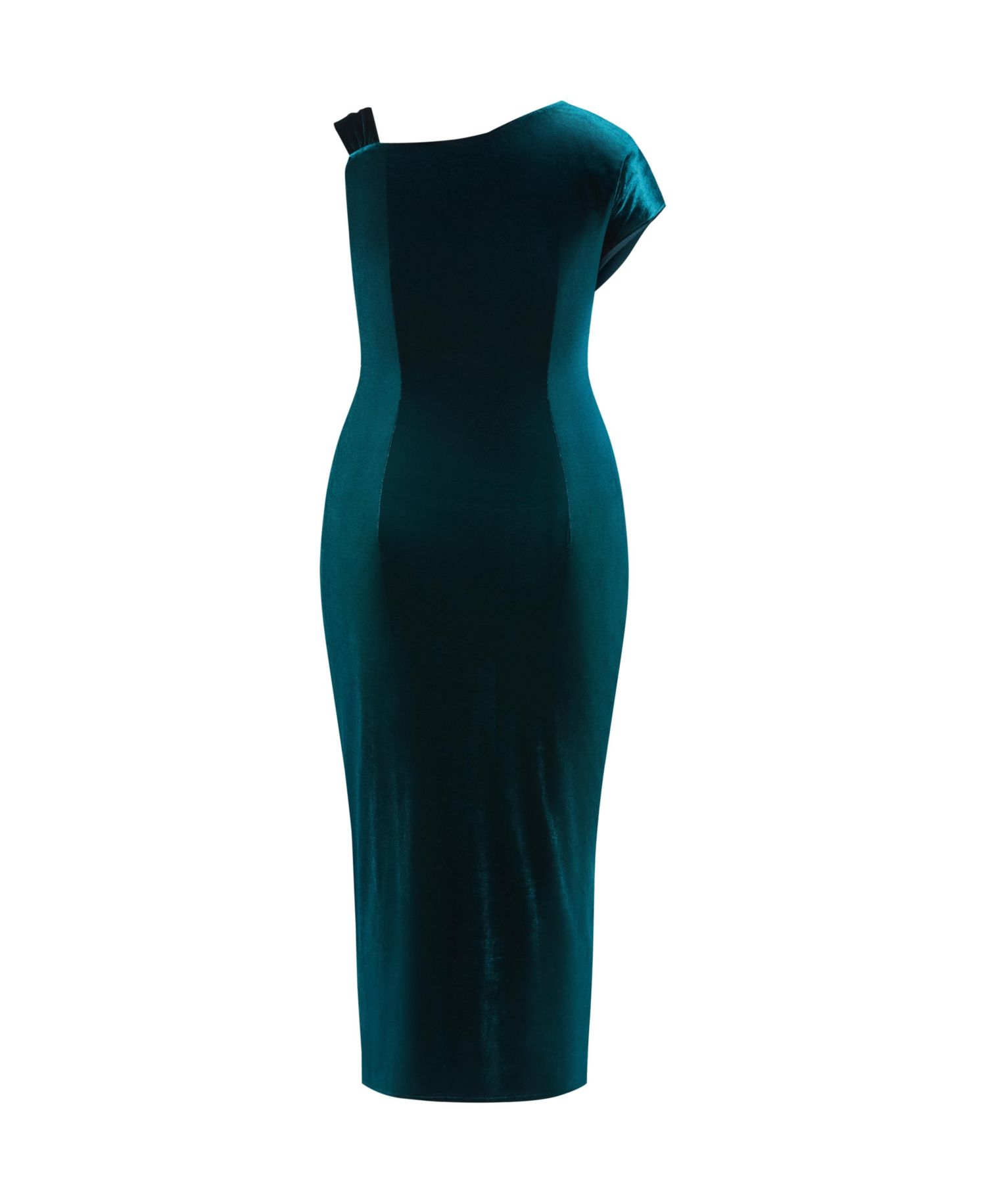 Plus Size Vivi Velour Midi Dress