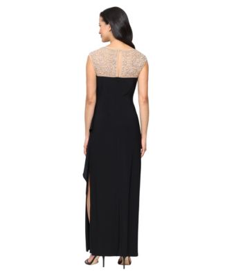 Petite Long Boat Neck Dress