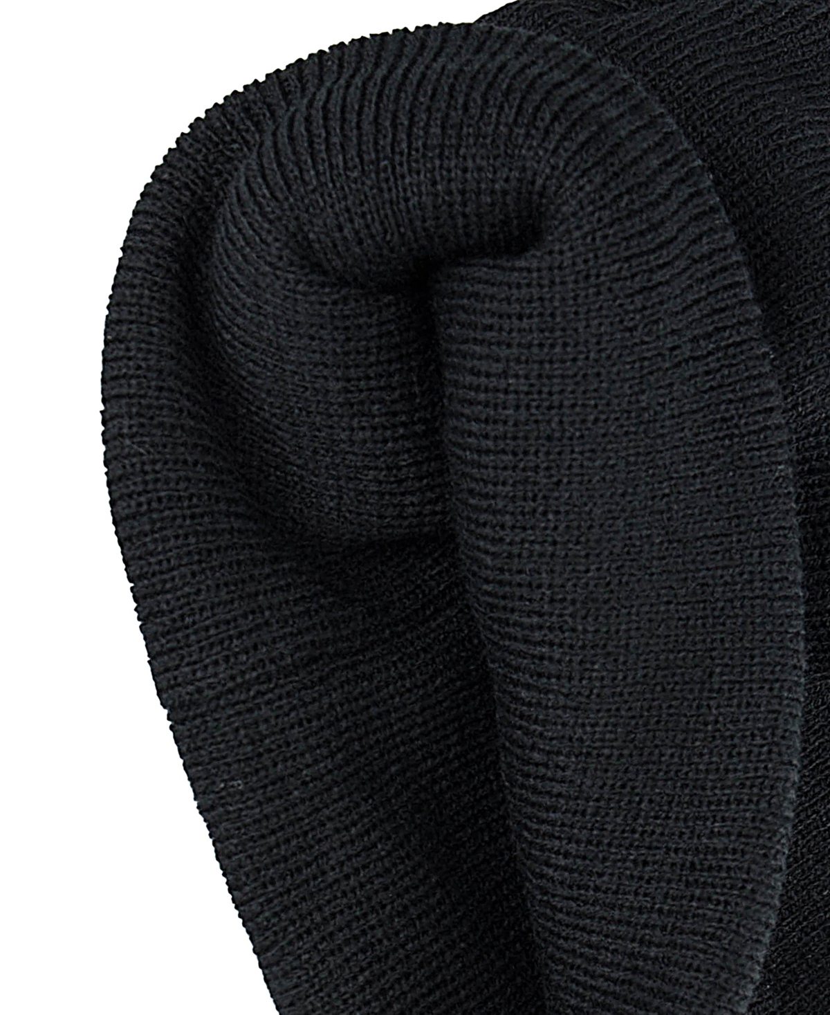 Levi's Men's Adjustable Fold Over Cuff Beanie In Black