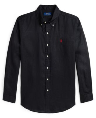 Men's Classic Fit Linen Shirt