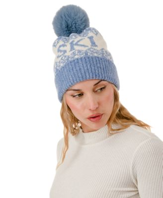 Knit Ski Beanie Hat
