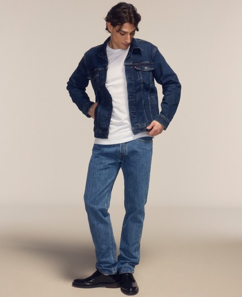 Мужские Levi's Men's 501™ Regular-Fit Button Fly Non-Stretch Jeans
