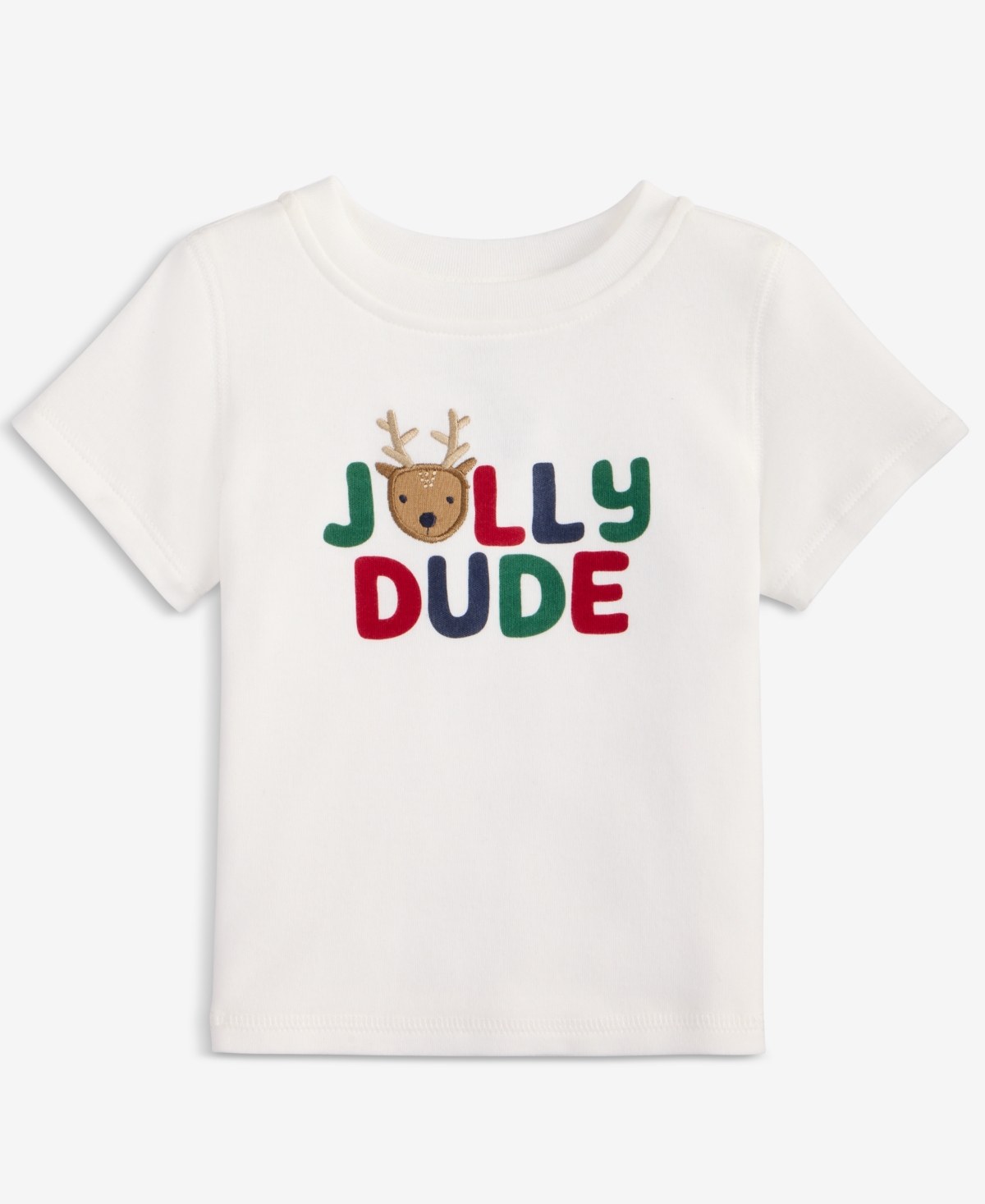 First Impressions Baby Boys Jolly Dude Short-Sleeve T-Shirt, Macy's Exclusive