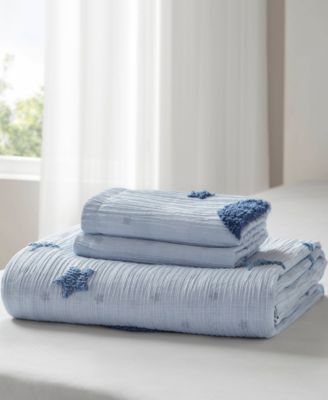 Cosmos Celestial Reversible 3-Pc. Duvet Cover Set, Full/Queen