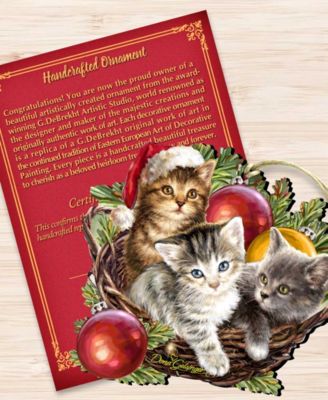Christmas Kittens Christmas Ornament