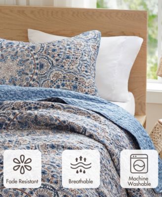 Valerie Reversible 2-Pc. Quilt Set, Twin