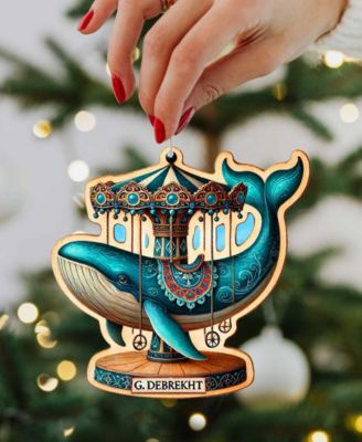 Carousel Animals Ornaments, Set of 12