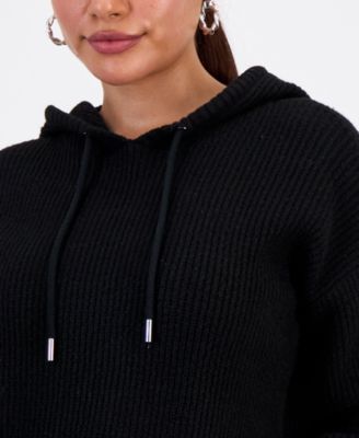 Petite Blouson-Sleeve Hoodie, Macy's Exclusive