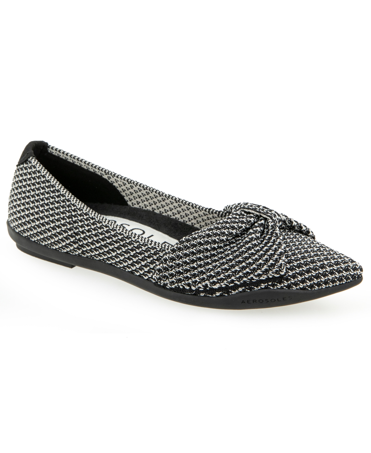 Aerosoles Women's Davita Knit Flat In Gray