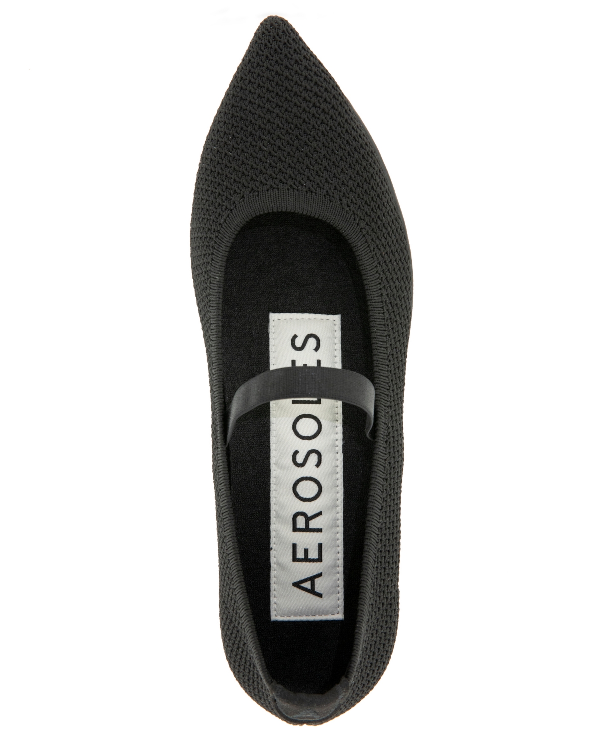 Aerosoles Women's Davina Casual Knit Flat In Black