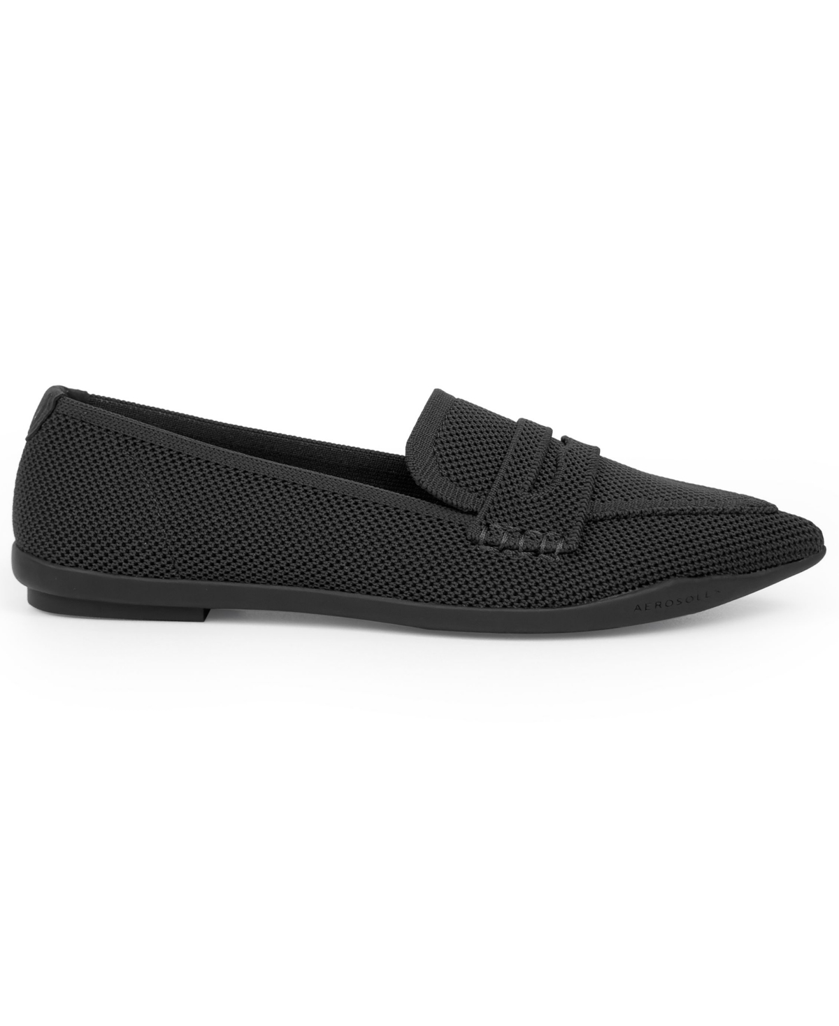Aerosoles Women's Davien Casual Knit Flat In Black