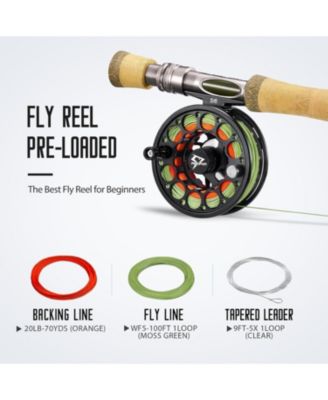 Sword Fly Fishing Reel with CNC Machined Aluminum Alloy Housing, 3/4, 5/6, 7/8, 9/10 Weights