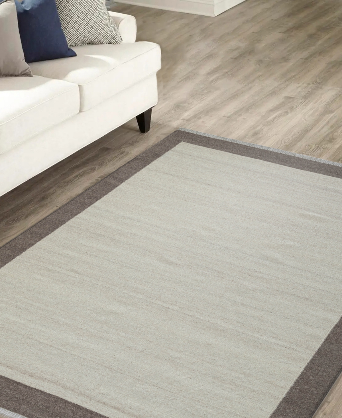 Obeetee Nu Maison Soft Border 6'x9' Area Rug