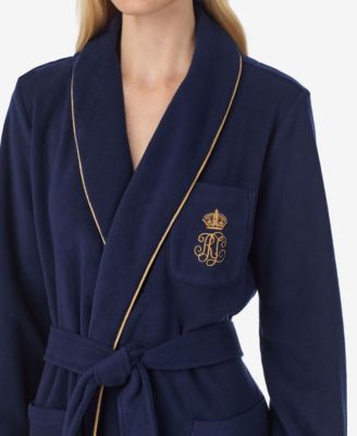 Women's Shawl Collar Long Robe
