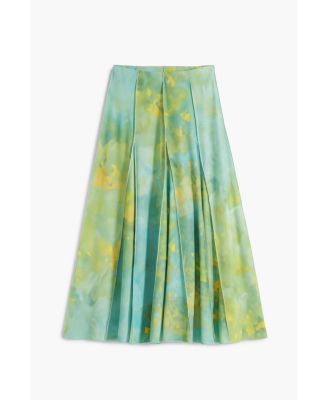 Women's Long godet skirt