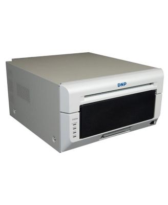 DNP DS820A 8-inch Compact Professional Event Photo Booth Portrait Digital Printer Kit | DNP Print Media 8x10-inch, 2 Rolls + Slinger Padded