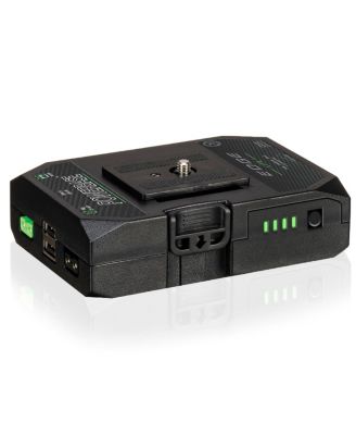 PowerBase Edge Lite 49Wh 14.8V Small Form Cine Base Battery Pack and 1.5A Single-Position D-Tap Charger With EDGE 6" Sony A7 FZ100 Battery