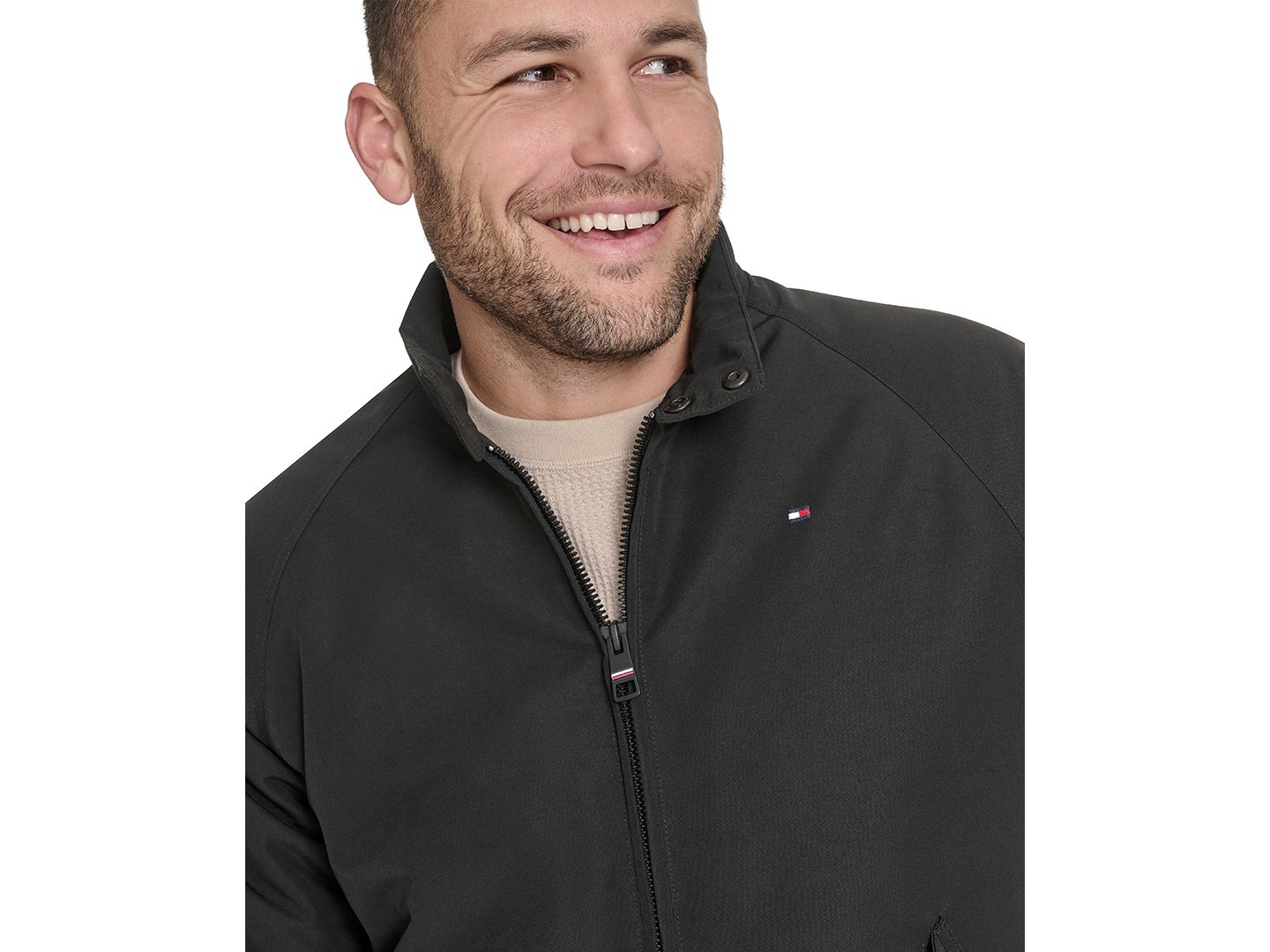 Мужская куртка-бомбер Tommy Hilfiger New Modern, цвет: Чёрный — фото 4