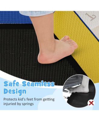 48'' Recreational Trampoline for Kids 4 FT Indoor & Outdoor Trampoline