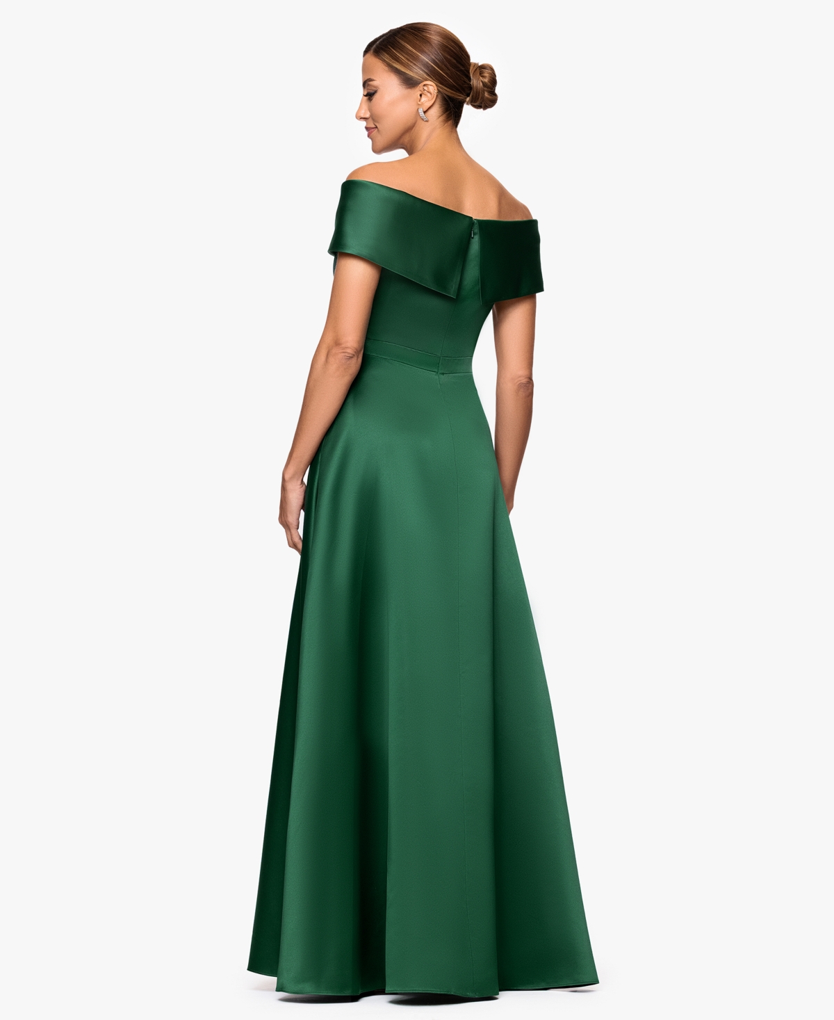 Xscape Women's Sweetheart Neck Maxi Dress