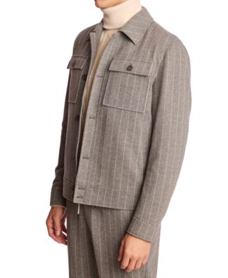 Men's Hilo Button Pinstripe Jacket