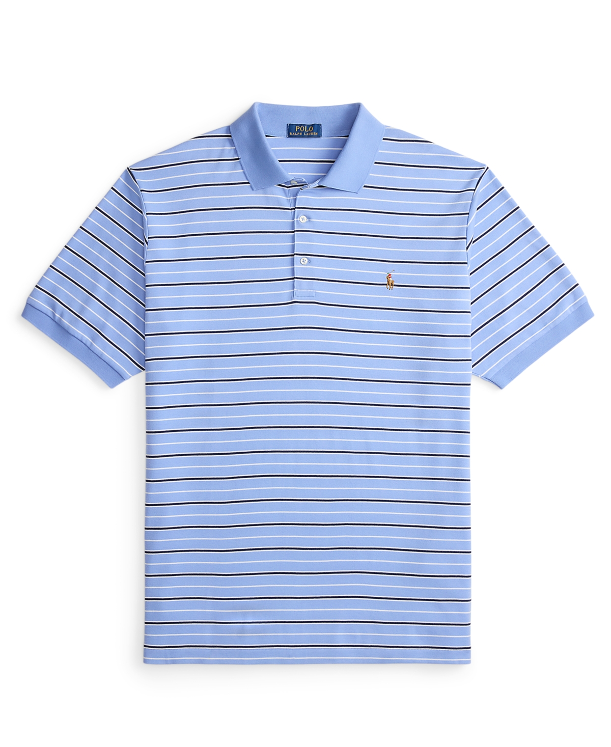Polo Ralph Lauren Men's Big & Tall Striped Short Sleeves Shirt