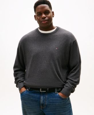 Tommy Hilfiger - Men's Big and Tall Crewneck Sweater