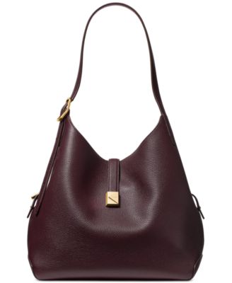 kate spade new york - Deco Pebbled Leather Shoulder Bag