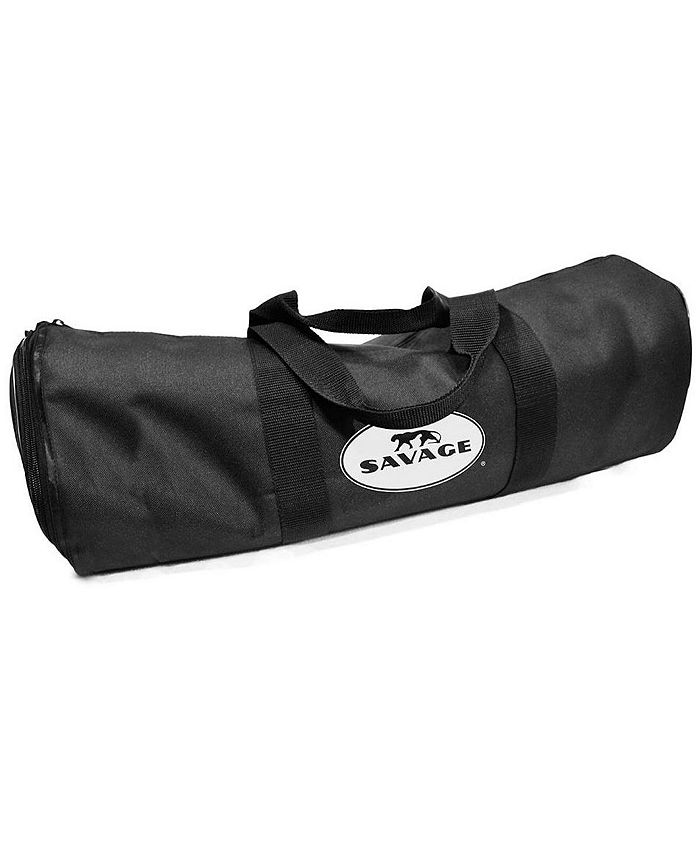 Savage 5x12' White Background Floor Extended Backdrop Travel Kit (water damage on case not product)