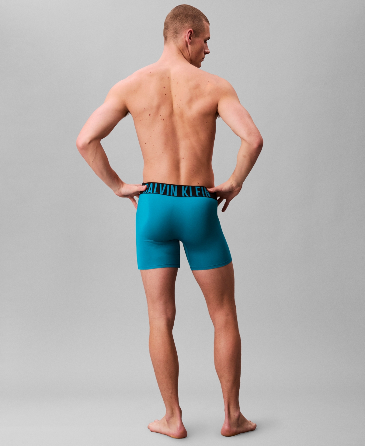 Calvin Klein Men's 3-pack Intense Power Micro Boxer Briefs In Blue
