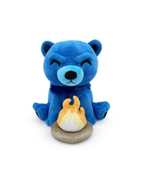 Детская мягкая игрушка Youtooz Blooprint Bear 9" Ultra-Soft Plush with Fluffy Scarf-Like Fur Patch