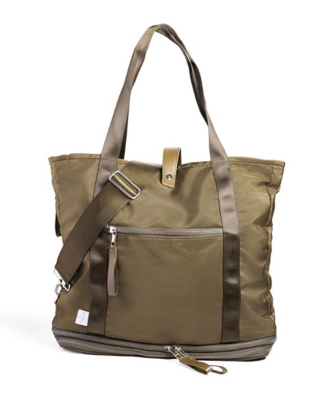 Женская сумка Ms. Jetsetter Metro Tote, Convertible Nylon, цвет: Армейский зелёный