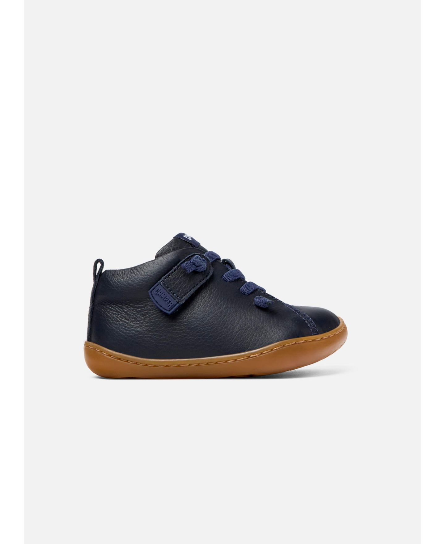 Ботинки Camper Peu Cami First Walker Leather Boots для малышей, цвет: Синий — фото 2