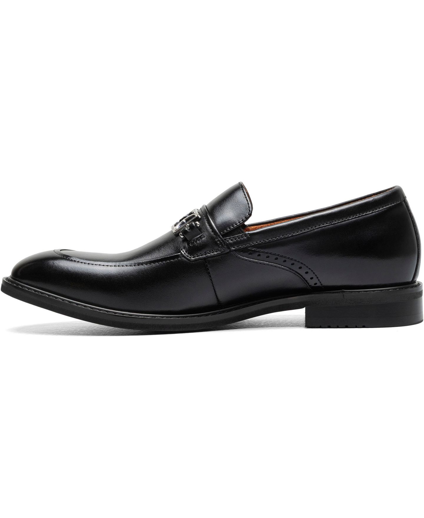 Мужские туфли Stacy Adams Boyd Moc Toe Slip-On, цвет: Чёрный — фото 3