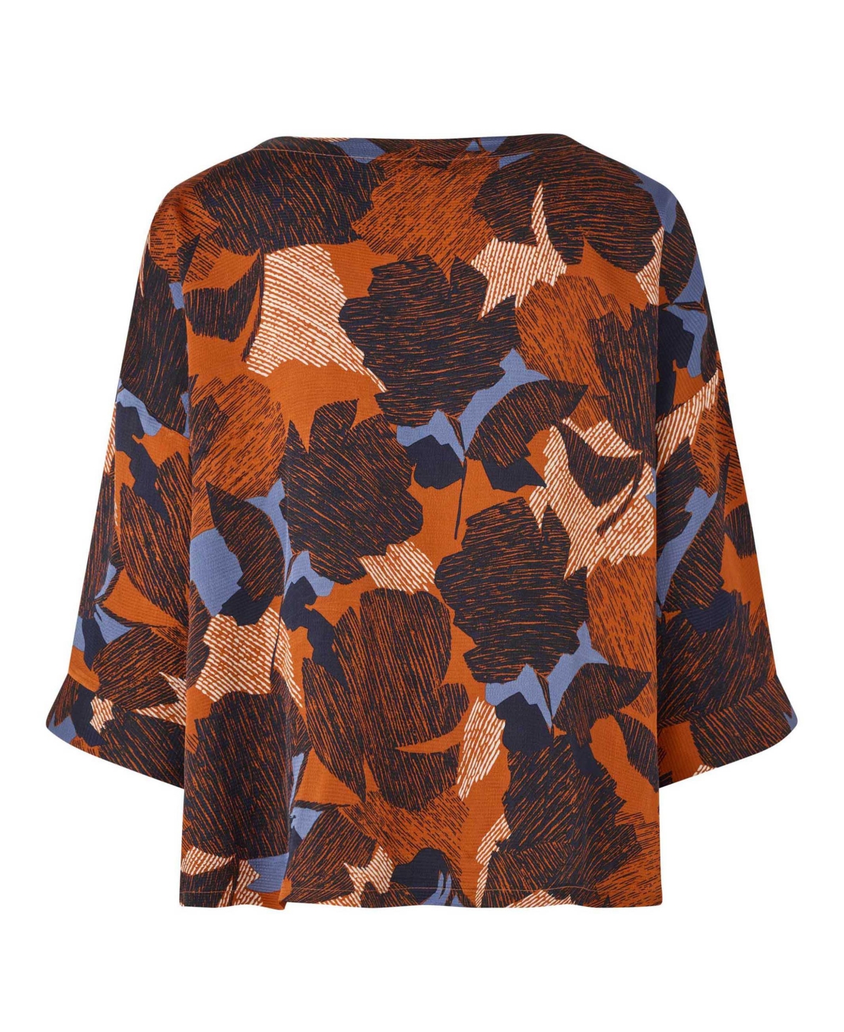 Masai Copenhagen MaBramila 3/4 Sleeve Round Neck Blouse