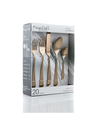 Gibbous 20-Pc. Flatware Set, Service for 4