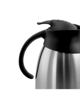 2 Liter Stainless Steel Thermal Beverage Carafe for Coffee and Tea