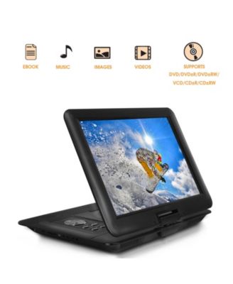 15.4 Inch Portable DVD Player with TFT-LCD Screen and HDMI/USB/SD/AV Inputs
