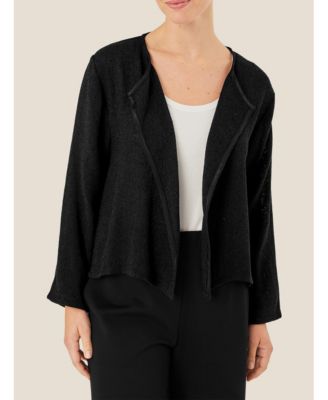 Women's Majulitta Open-Front Boucle Jacket